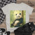 Serene Panda Sanctuary - Women's Midweight Cotton Tee