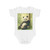 Serene Panda Sanctuary - Short Sleeve Baby Bodysuit