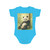 Serene Panda Sanctuary - Short Sleeve Baby Bodysuit