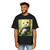 Serene Panda Sanctuary - Men's Heavy Oversized Tee