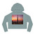 Dubai Futuristic Skyline - Women’s Cropped Hooded Sweatshirt