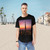 Dubai Futuristic Skyline - Men's Jersey Curved Hem Tee