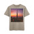 Dubai Futuristic Skyline - Men's Acid Washed Heavy Oversize Tee
