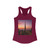 Dubai Futuristic Skyline - Women's Ideal Racerback Tank