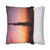 Dubai Futuristic Skyline - Square Poly Canvas Pillowcase