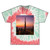 Dubai Futuristic Skyline - Unisex Tie Dye Cotton Tee