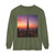 Dubai Futuristic Skyline - Unisex Garment-dyed Long Sleeve T-Shirt