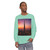 Dubai Futuristic Skyline - Unisex Garment-dyed Long Sleeve T-Shirt
