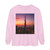 Dubai Futuristic Skyline - Unisex Garment-dyed Long Sleeve T-Shirt