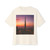 Dubai Futuristic Skyline - Unisex Oversized Boxy Tee