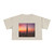 Dubai Futuristic Skyline - Women's Crop Tee