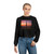Dubai Futuristic Skyline - Women's Cropped Fleece Pullover