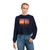 Dubai Futuristic Skyline - Women's Cropped Fleece Pullover