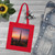 Dubai Futuristic Skyline - Organic Cotton Tote Bag