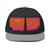 Dubai Futuristic Skyline - Flat Bill Cap (Embroidery)