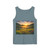 Lush Valley Sunrise - Unisex Garment-Dyed Tank Top