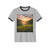 Lush Valley Sunrise - Unisex Cotton Ringer T-Shirt
