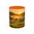 Lush Valley Sunrise - Accent Coffee Mug (11, 15oz)