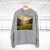 Lush Valley Sunrise - Unisex Hooded Zip Sweatshirt