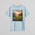 Lush Valley Sunrise - Unisex Deluxe T-shirt 
