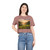 Lush Valley Sunrise - Women's Crop Tee