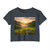 Lush Valley Sunrise - Women's Festival Crop Top