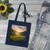 Lush Valley Sunrise - Organic Cotton Tote Bag