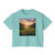 Lush Valley Sunrise - Women's Boxy Tee