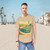 Retro Road Trip - Men's Jersey Curved Hem Tee