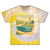 Retro Road Trip - Unisex Tie Dye Cotton Tee