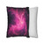 Luminous Nebula Reverie - Square Poly Canvas Pillowcase