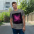 Luminous Nebula Reverie - Single Jersey T-shirt