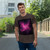 Luminous Nebula Reverie - Single Jersey T-shirt