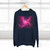 Luminous Nebula Reverie - Three-Panel Fleece Hoodie