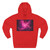 Luminous Nebula Reverie - Three-Panel Fleece Hoodie