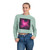 Luminous Nebula Reverie - Women's Cropped Sweatshirt