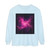 Luminous Nebula Reverie - Unisex Garment-dyed Long Sleeve T-Shirt