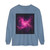 Luminous Nebula Reverie - Unisex Garment-dyed Long Sleeve T-Shirt