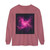 Luminous Nebula Reverie - Unisex Garment-dyed Long Sleeve T-Shirt