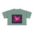 Luminous Nebula Reverie - Women's Crop Tee