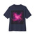 Luminous Nebula Reverie - Unisex Oversized Boxy Tee