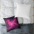 Luminous Nebula Reverie - Square Poly Canvas Pillow