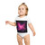 Luminous Nebula Reverie - Short Sleeve Baby Bodysuit