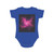 Luminous Nebula Reverie - Short Sleeve Baby Bodysuit