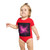 Luminous Nebula Reverie - Short Sleeve Baby Bodysuit
