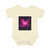 Luminous Nebula Reverie - Infant Baby Rib Bodysuit