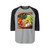 Harvest Bowl Delight - Unisex Three-Quarter Sleeve Raglan Shirt