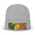 Harvest Bowl Delight - Knit Beanie (Embroidery)
