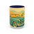 Retro Road Trip - Accent Coffee Mug (11, 15oz)