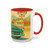 Retro Road Trip - Accent Coffee Mug (11, 15oz)